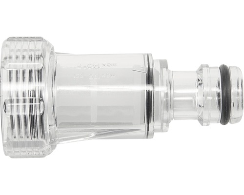 Klarer Wasserfilter für den Gartenbereich