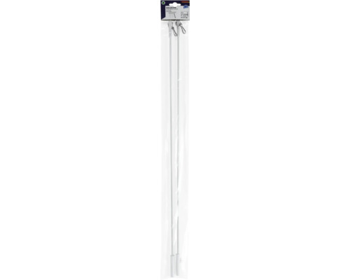 Schleuderstab aus Metall, 75 Zentimeter, 2er-Pack