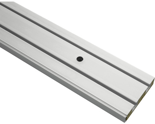 Aluminiumprofil mit Nut und Bohrung