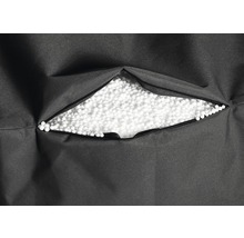 Sitzkissen Sitting Point Sitzsack Beanbag Brava XL schwarz 70x110 cm