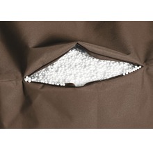 Sitzkissen Sitting Point Sitzsack Beanbag Brava XL braun 70x110 cm