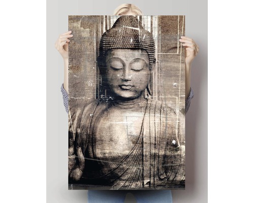 Leinwandbild mit Buddha-Motiv für Wanddekoration