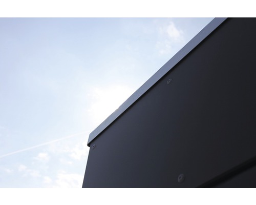 Detailansicht einer Fassade mit Kantenschutz