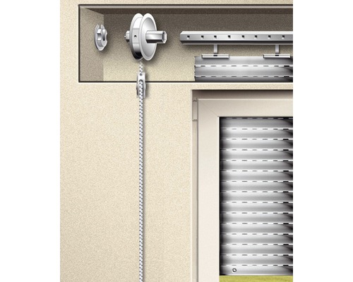 Rollladenwickler mit Gurt zur Rollladensteuerung