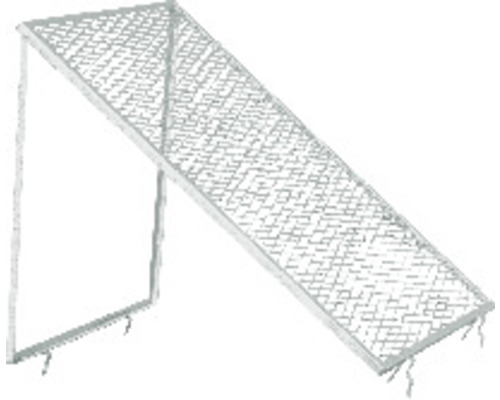 Metallgitterrampe für den Außenbereich