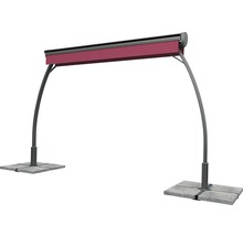 Freistehende Pergola mit zwei Fundamenten