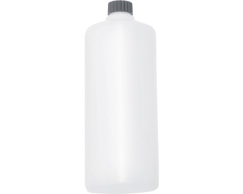 Leere Kunststoffflasche mit Schraubverschluss