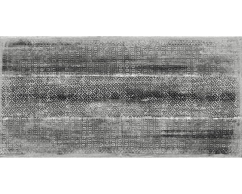 Dekorative Fliese mit Muster aus Kreisen und Rauten