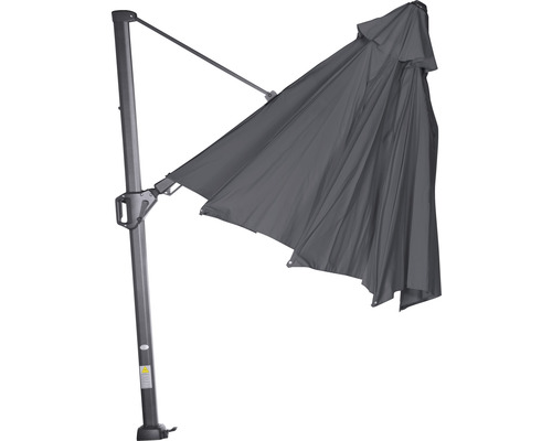 Freiarm-Sonnenschirm mit Standfuß und Bezug