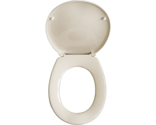 Toilettensitz mit offenem Deckel