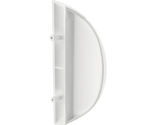 Halbrunde Duschdichtung aus Kunststoff