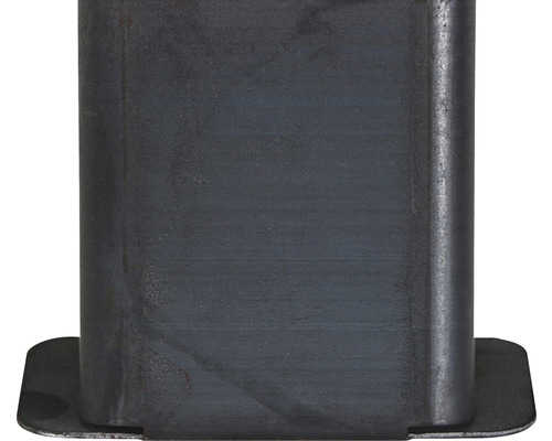 Metallpfosten mit Fußplatte