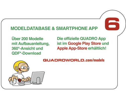 Modelldatenbank und Smartphone App