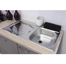 Küchenblock Flex Well Riva 10775 Quarzit Cubanit/San Remo Eiche hell 220 cm inkl. Einbaugeräte-thumb-9 Küchenblock Flex Well Riva 10775 Quarzit Cubanit/San Remo Eiche hell 220 cm inkl. Einbaugeräte-thumb-9