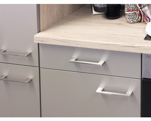 Küchenschrank mit Schubladen und Arbeitsplatte