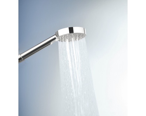 Handbrause mit Wasserstrahl