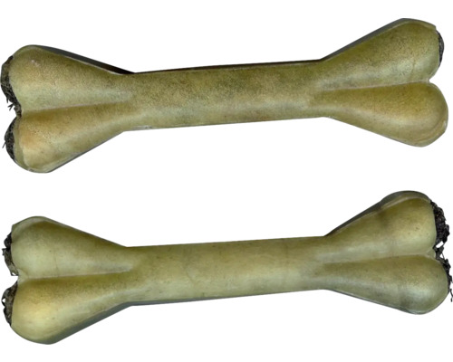 Zwei Hundeknochen zur Zahnpflege