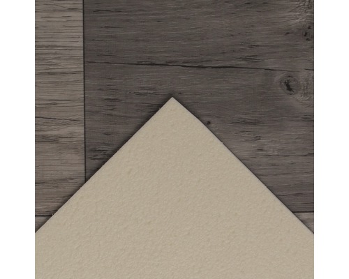 Detailansicht einer Vinylbodenfliese mit Holzoptik