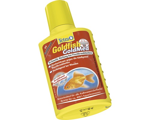 Tetra Goldfish GoldMed Medikament gegen Fischkrankheiten für circa 400 Liter Aquarienwasser