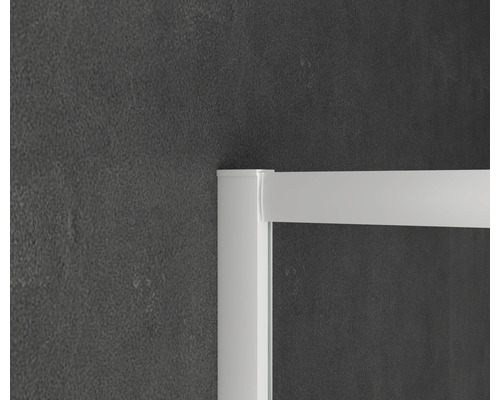 Detailansicht eines Duschkabinenrahmens