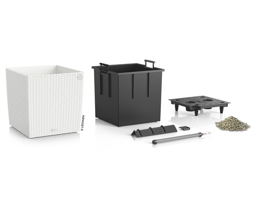 Lechuza Cube Pflanzgefäß mit Zubehör