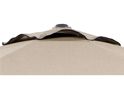 Detailansicht eines Sonnenschirms