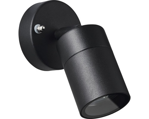Schwarze Wandleuchte für den Innenbereich