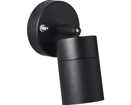 Schwarze Wandleuchte für Innenräume