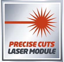 Präzise Schnitte Lasermodul Symbol