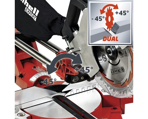Kapp- und Gehrungssäge mit Dual Funktion