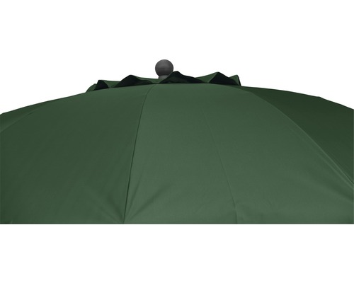 Oberseite eines Gartenschirms