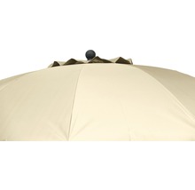 Detailansicht eines Sonnenschirms