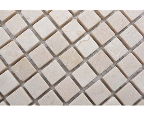 Mosaikfliesen aus Marmor im Detailansicht