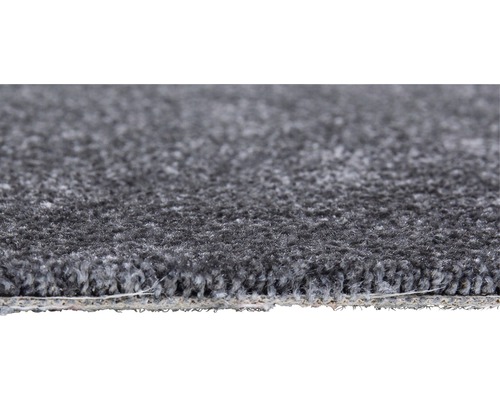 Nahaufnahme eines grauen Teppichs