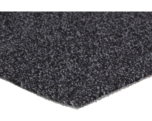 Nahaufnahme eines grauen Teppichbodens