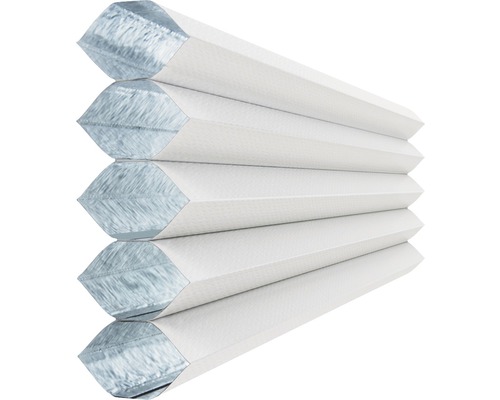 Plissee Rollo mit Wabenstruktur für Fenster