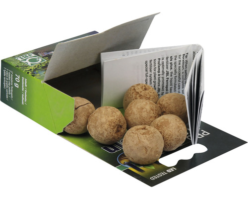 JBL The 7 Balls Düngerkugeln in geöffneter Verpackung