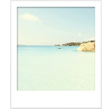 Gerahmtes Wandbild mit Strandmotiv