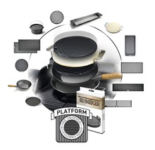 Tenneker® Grillplatte Gussplatte Plancharost Carbon 42,3 x 23,8 cm Gusseisen schwarz Grillrostsystem Platform für Carbon-thumb-1 Tenneker® Grillplatte Gussplatte Plancharost Carbon 42,3 x 23,8 cm Gusseisen schwarz Grillrostsystem Platform für Carbon-thumb-1