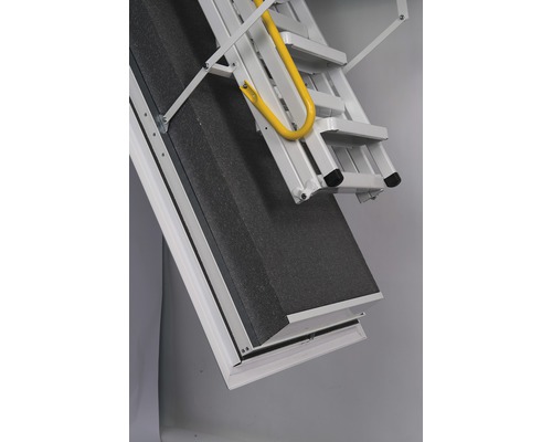 Dachbodentreppe mit Handlauf aus Aluminium