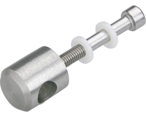 Abstandshalter aus Edelstahl mit Schraube und Unterlegscheiben
