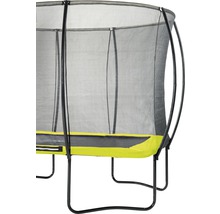 Trampolin EXIT Silhouette eckig 214x305 cm Netz lime