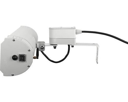 Heizstrahler mit Halterung für den Außenbereich