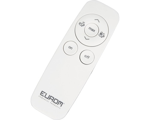 Eurom Fernbedienung für Heizgeräte mit An- und Ausschalter sowie Temperatureinstellung