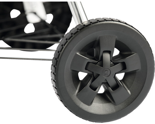 Rad eines Holzkohlegrills von Weber