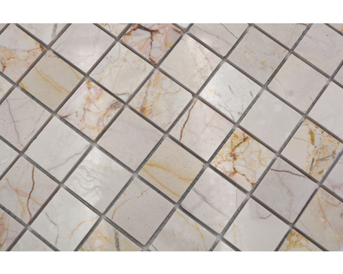 Mosaikfliese aus Marmor