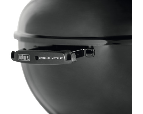 Weber Logo auf einem Original Kettle Grill