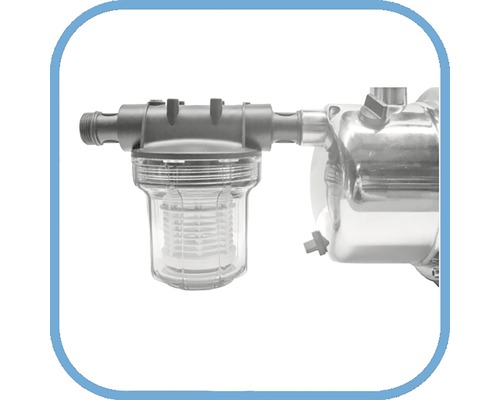 Gartenpumpe mit Wasserfilter