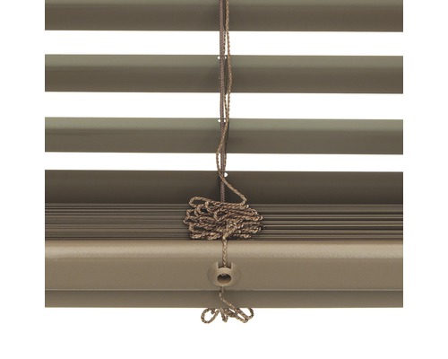 Horizontale Jalousie mit Zugschnur für Fenster