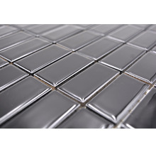 Keramikmosaik ST 390 30,0x30,0 cm schwarz